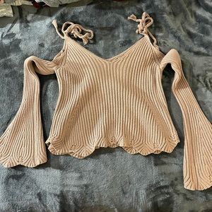 off the shoulder sweater